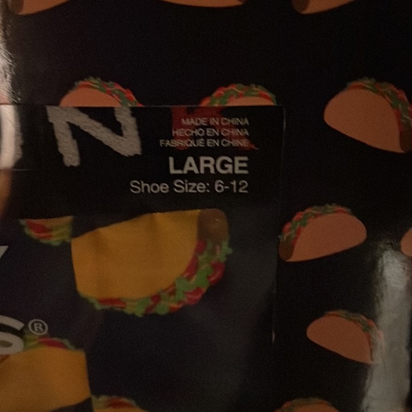 Funky Socks + boxer briefs Men’s TACO inspired 3 piece gift set size large - Picture 5 of 7